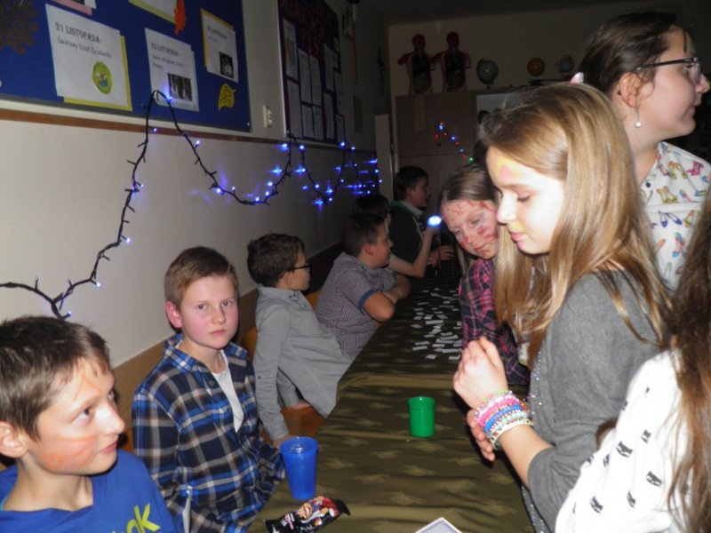 Zabawa andrzejkowo - integracyjna SP